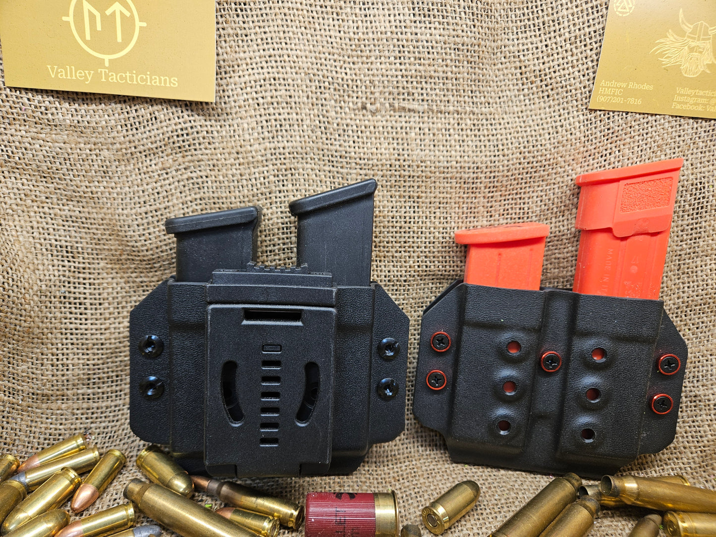 9/40 DOUBLE STACK DUAL MAG HOLDER