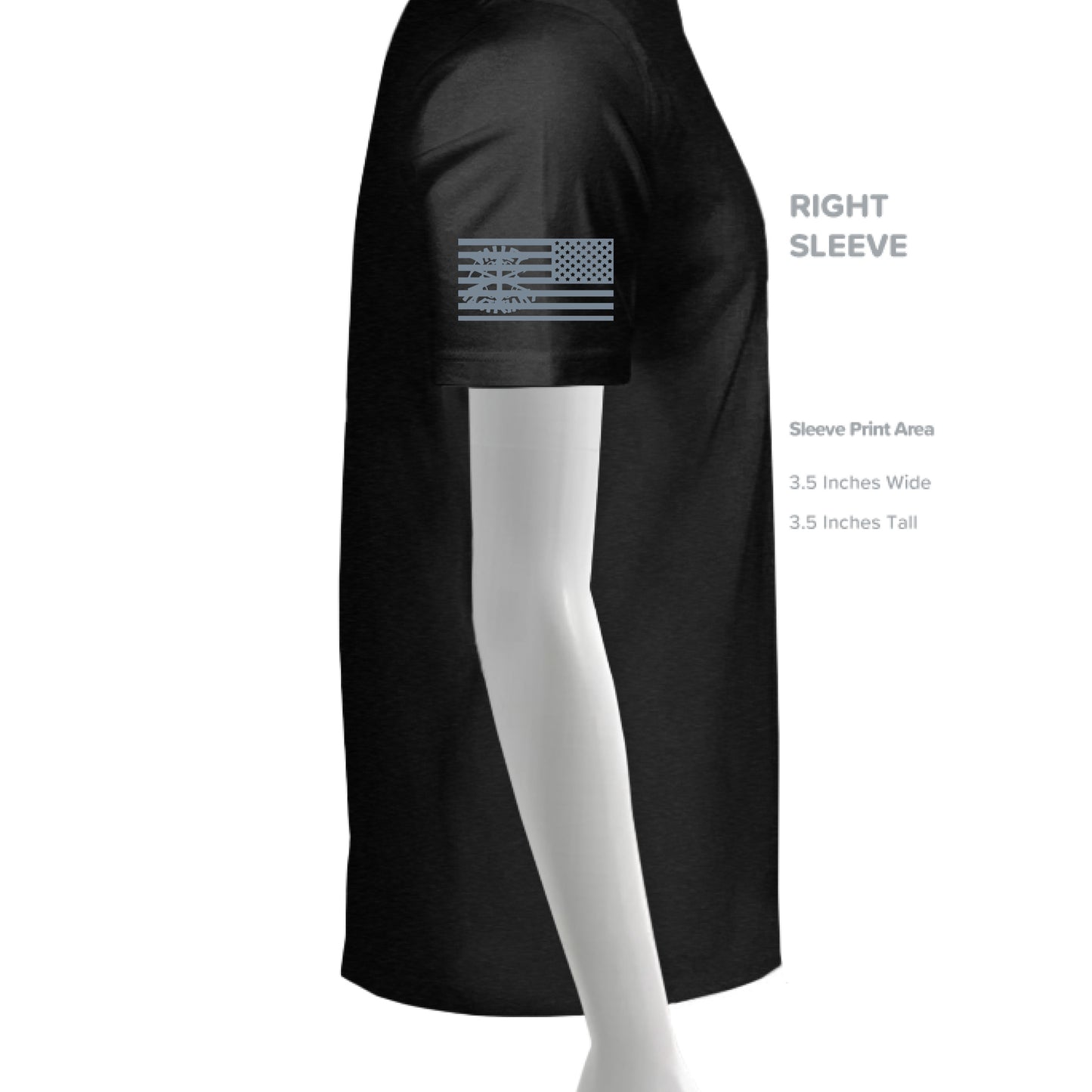 BLK HTHR TRIBLND - SLEEVE_RIGHT