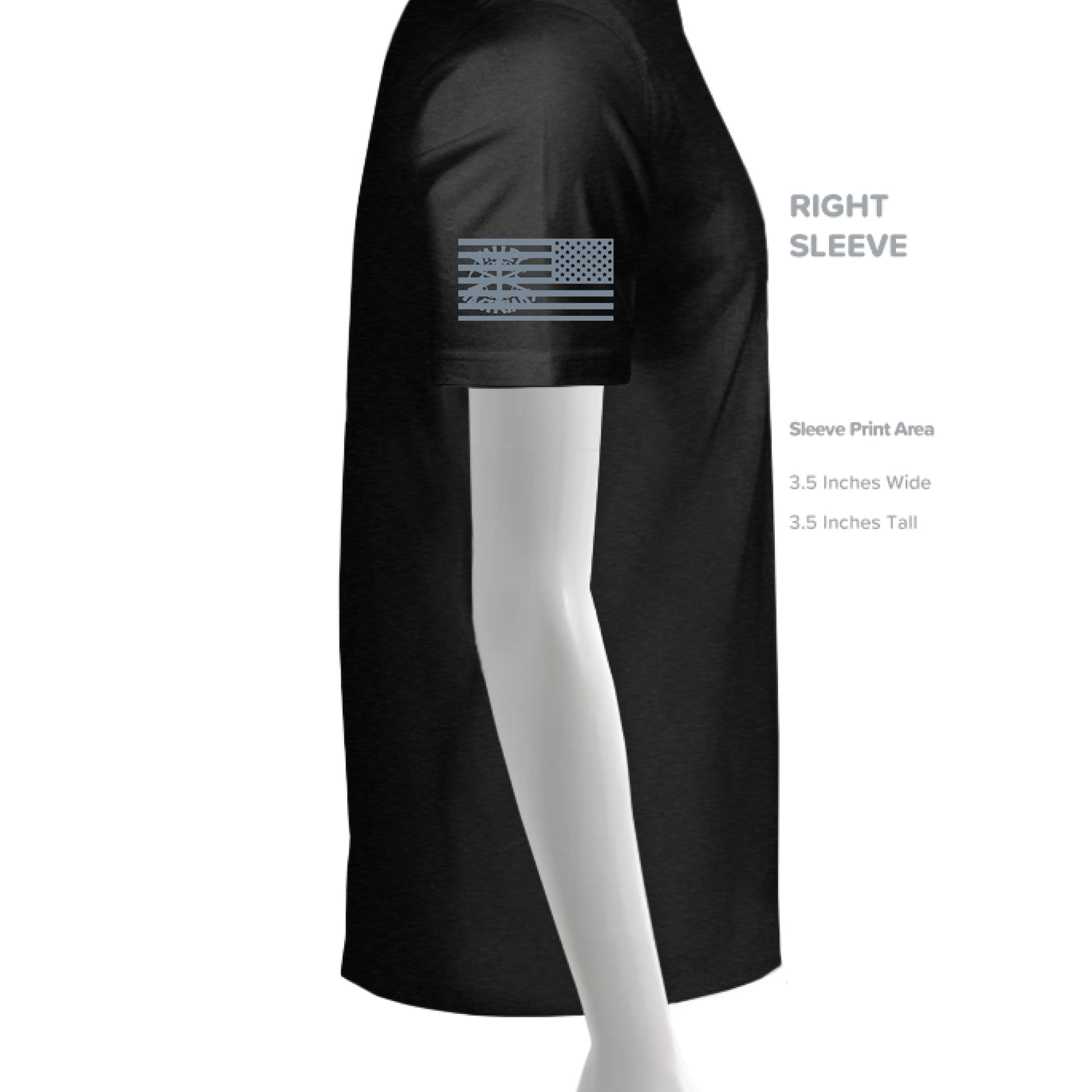 BLK HTHR TRIBLND - SLEEVE_RIGHT