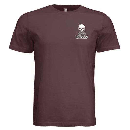 Solid Maroon Triblend - FRONT