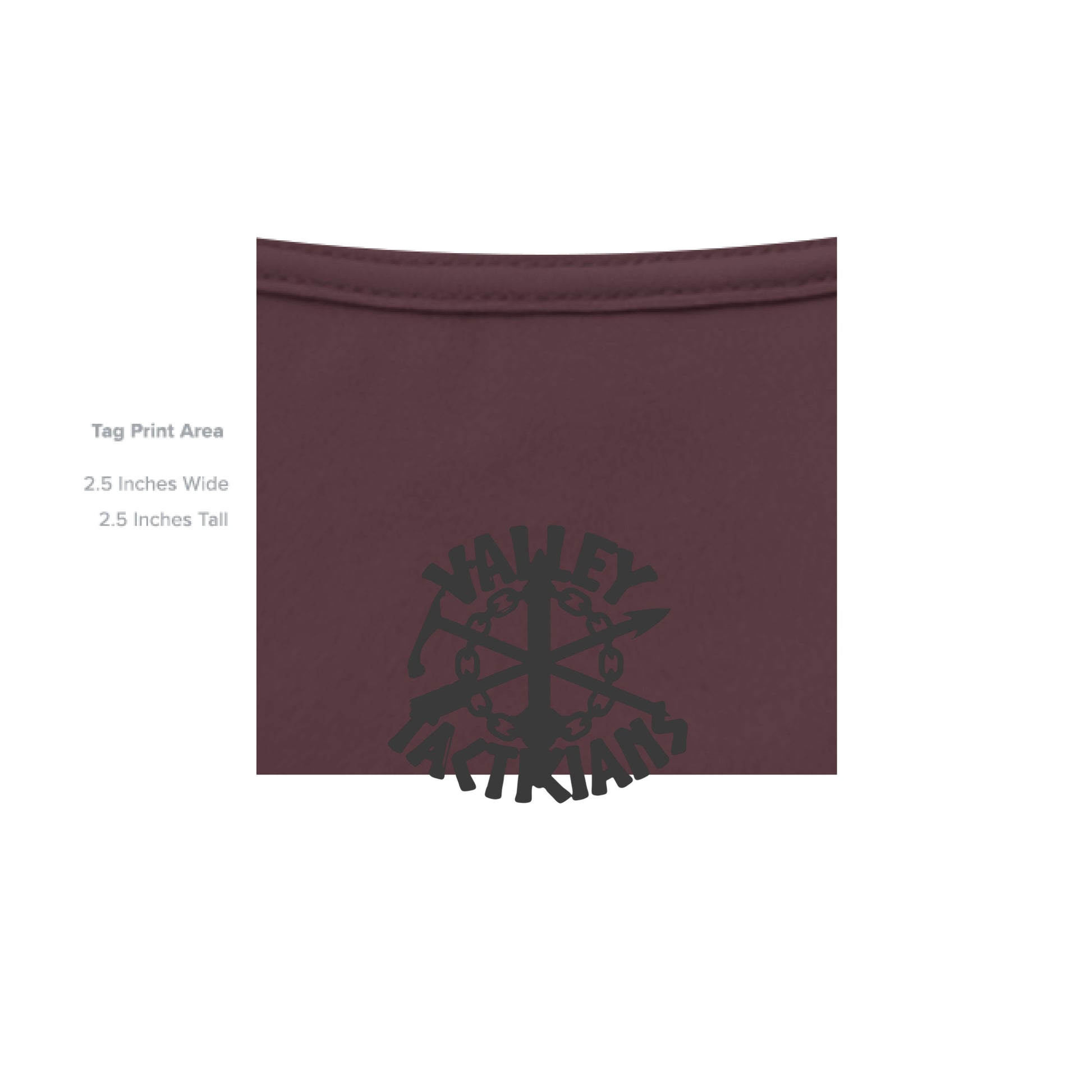 Solid Maroon Triblend - INSIDE_TAG_LINE
