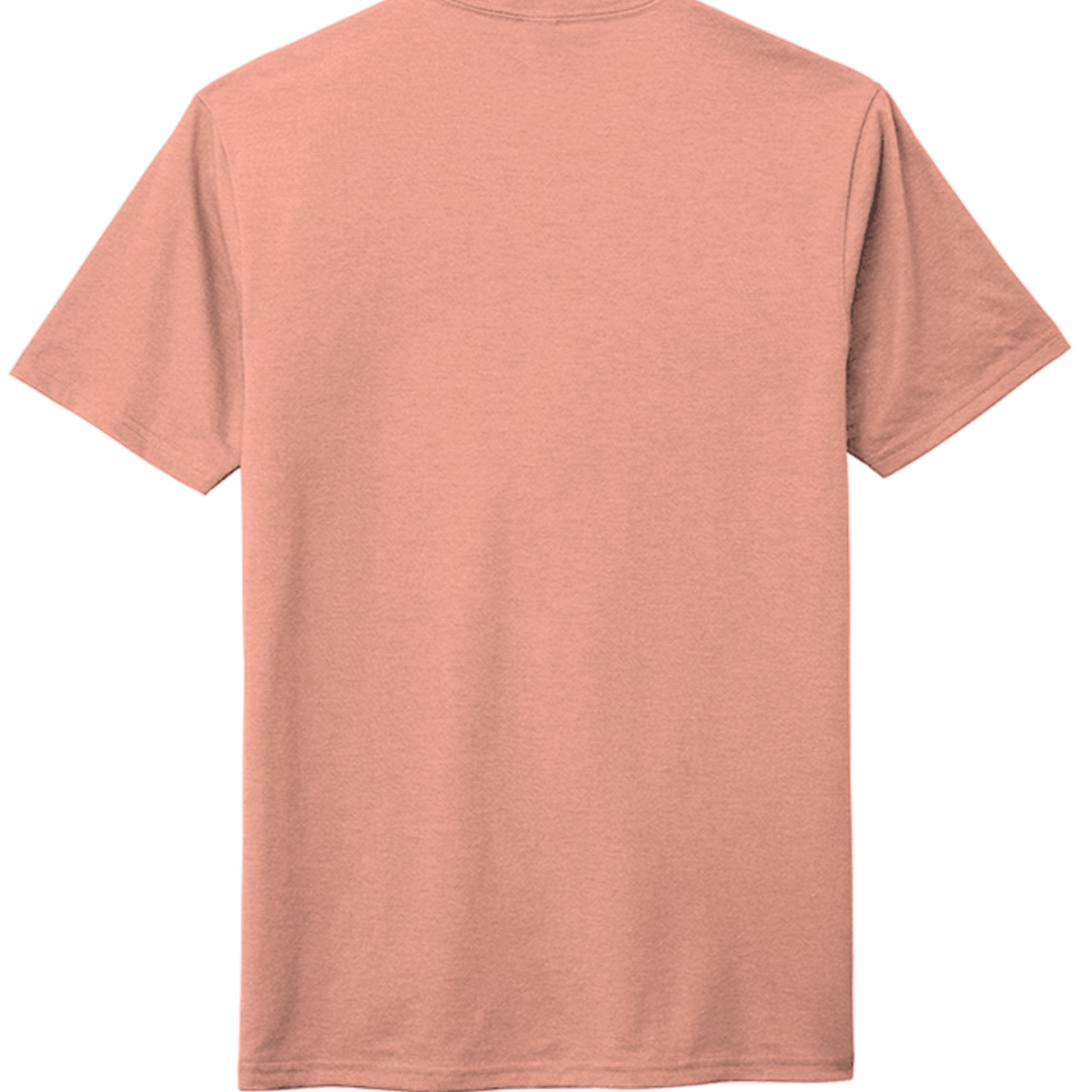 Heathered Dusty Peach - DM130 - BACK