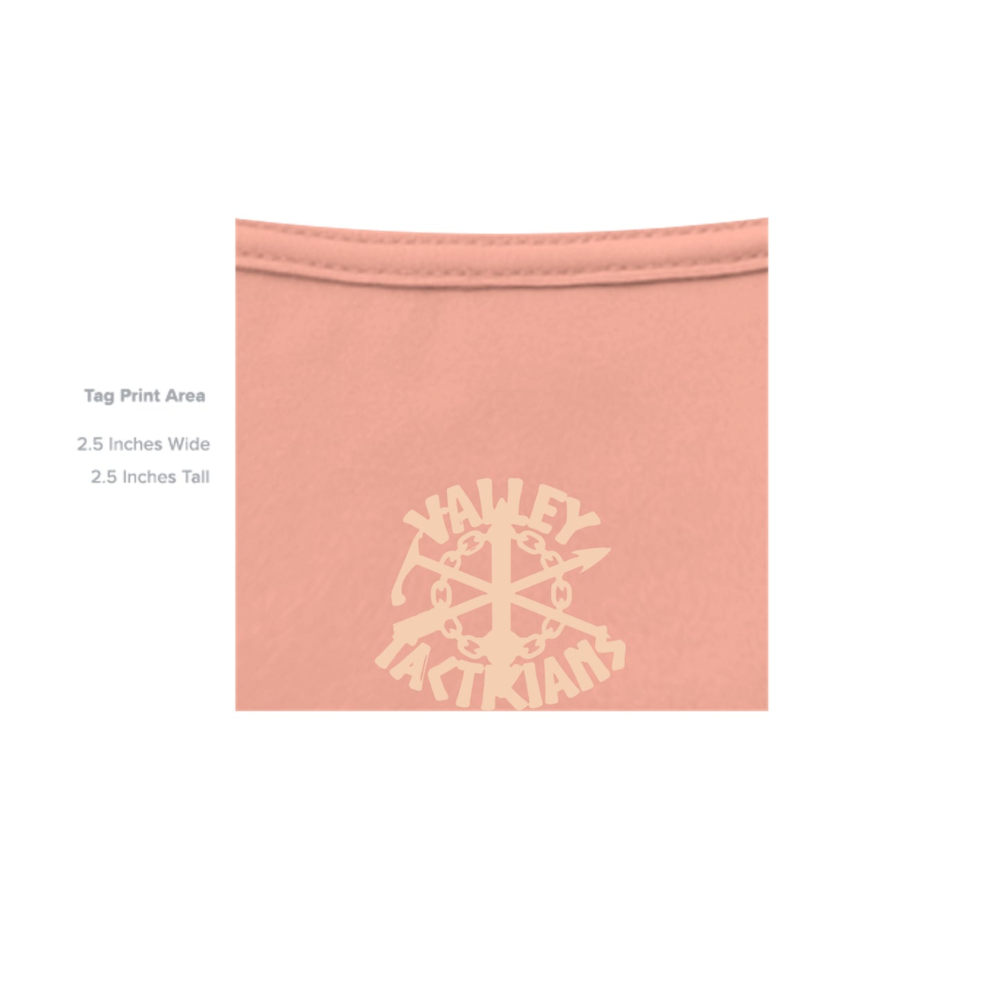 Heathered Dusty Peach - DM130 - INSIDE_TAG_LINE