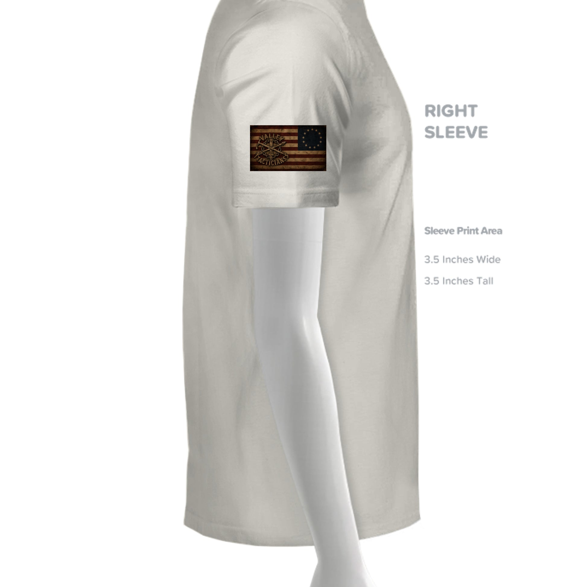 Oatmeal Heather - DM130 - SLEEVE_RIGHT
